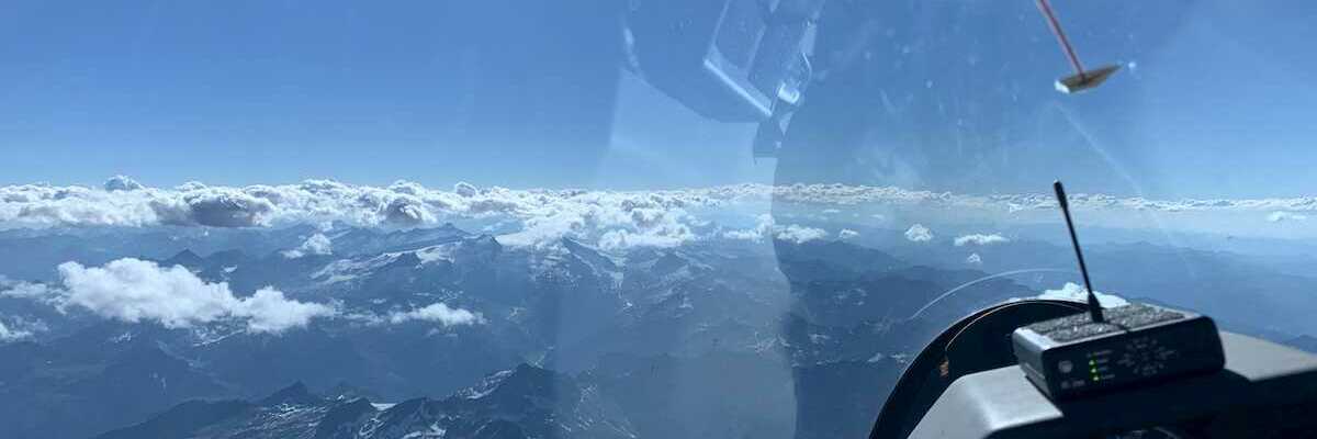 Verortung via Georeferenzierung der Kamera: Aufgenommen in der Nähe von Gemeinde Uttendorf, Österreich in 4600 Meter
